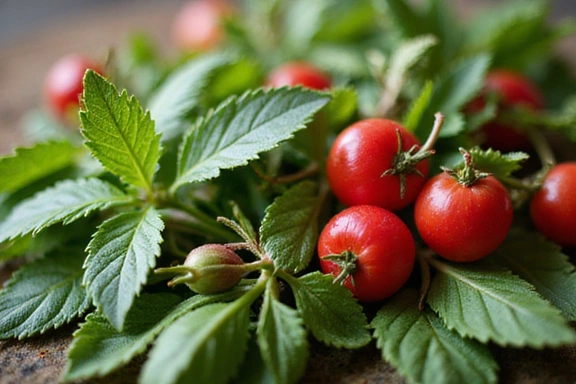 A close-up of vibrant, fresh botanical ingredients, representing naturalness and quality.