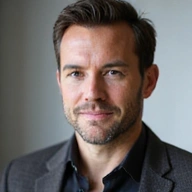 Portrait of Marcus Thorne, a man with a friendly, approachable expression.